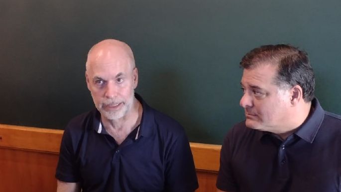 Larreta visitó la ciudad y se reunió con Capitani