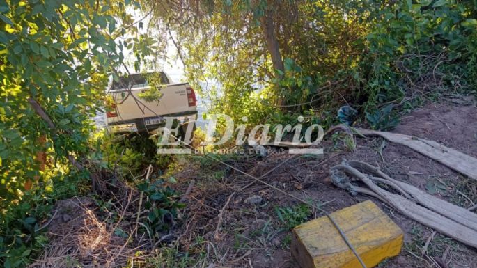Una camioneta cayó al río Ctalamochita