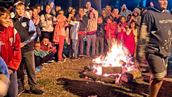 El campamento que ya es tradicional marcó el final de la temporada