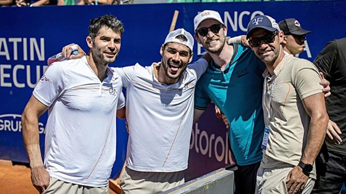 Gaich festejó con Fognini