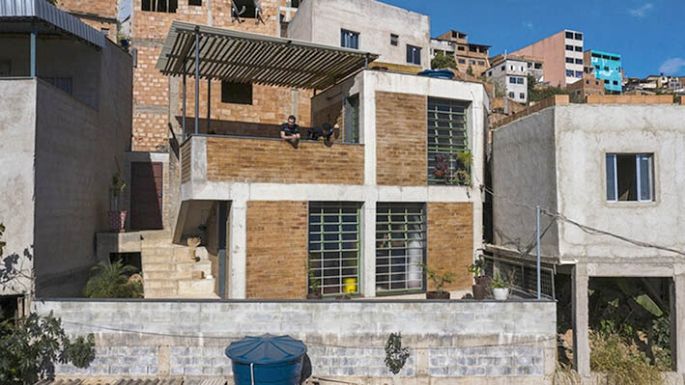 Una casa en la favela