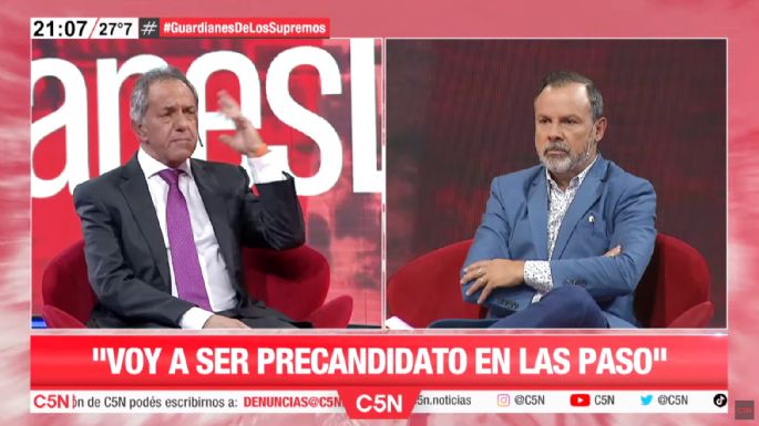 Scioli confirmó que será precandidato y auguró "un gran porvenir" para la Argentina