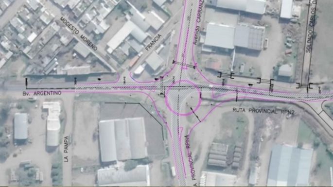Schiaretti viene hoy a inaugurar la rotonda de rutas 2 y 4