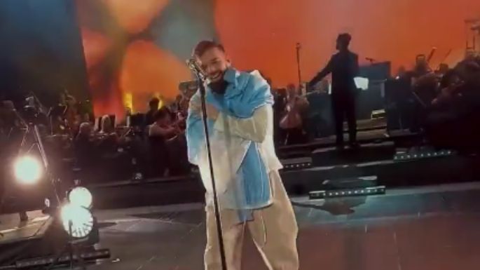 Ricky Martin compartió algunos momentos de sus shows en el Anfi
