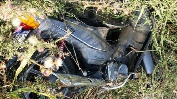Murió un motociclista de Villa Nueva al caer entre la balanza y Arroyo Cabral
