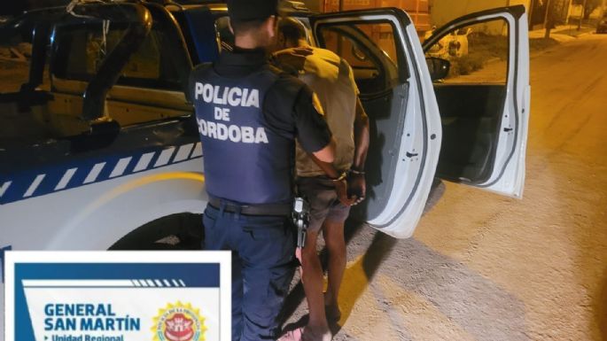 Se estaba llevando 6 barras de hierro de una obra cuando una vecina dio aviso a la Policía