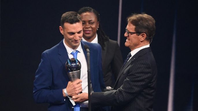 Lionel Scaloni se consagró como Mejor Entrenador 2022