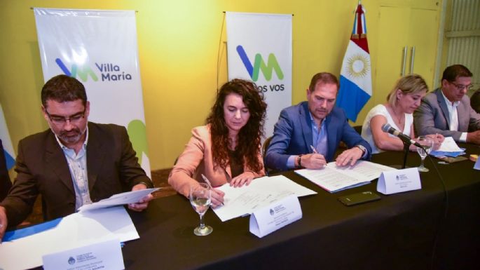 Firmaron convenios para implementar programas sociales de la Nación
