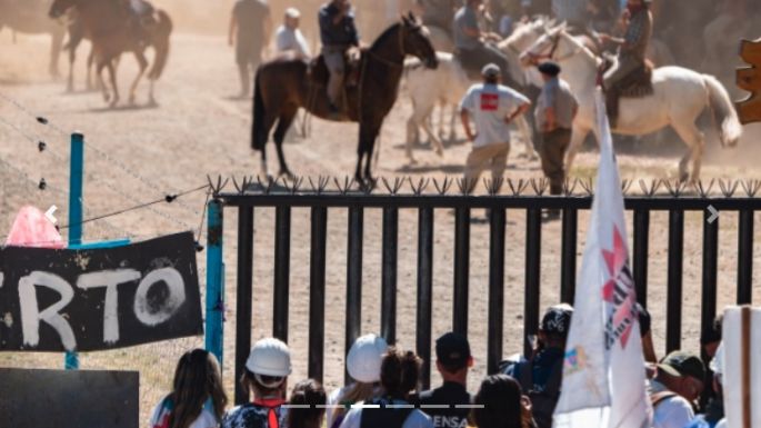 Lago Escondido: sigue la protesta y hacen huelga de hambre