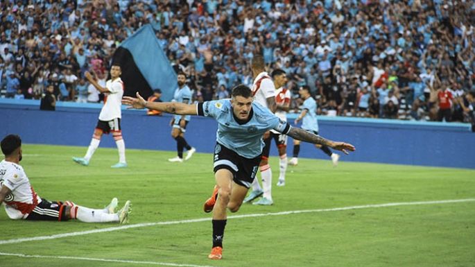 Vegetti no perdonó y Belgrano festejó