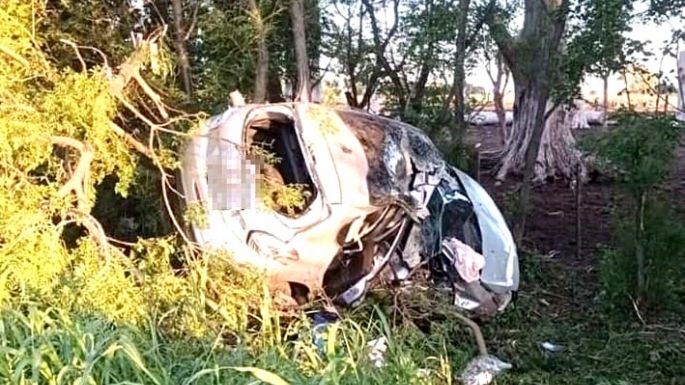 Murió un joven al chocar su auto contra un árbol