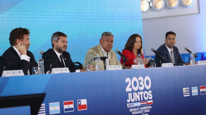 Lanzaron la candidatura de Argentina, Uruguay, Chile y Paraguay para el Mundial 2030