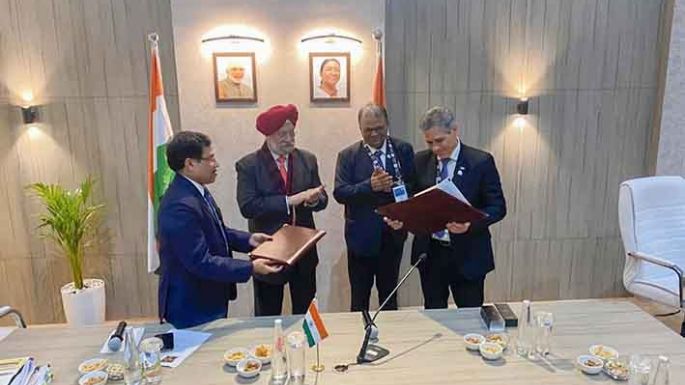 YPF busca mercados internacionales y firma acuerdo con petrolera india