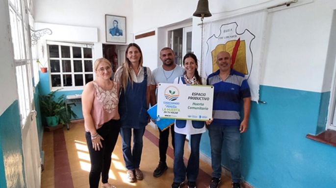 La Escuela San Martín recibió equipamiento