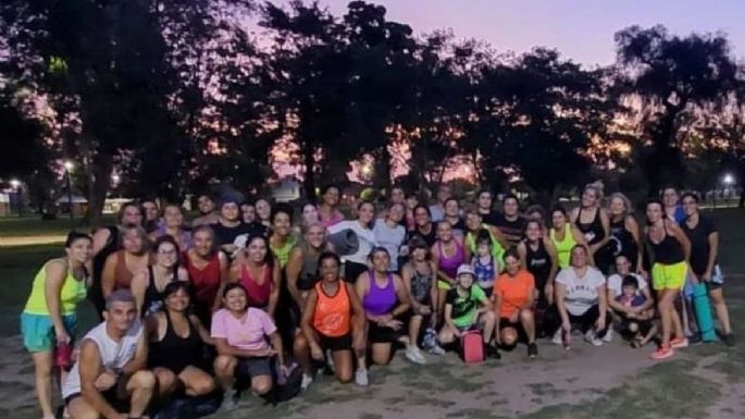 Continúan las clases de gimnasia