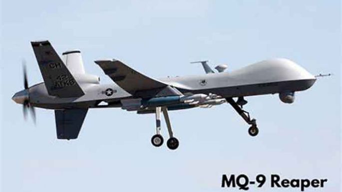 Tensión: Rusia derribó un drone de Estados Unidos en el Mar Negro