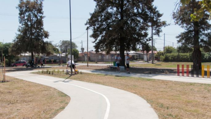 Mañana se inaugura la pista de caminar en barrio San Juan Bautista