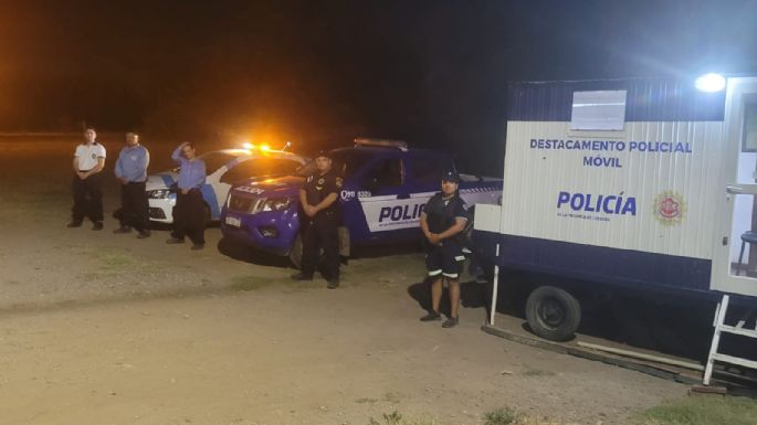 El Destacamento Policial Móvil ahora se encuentra en barrio Golf