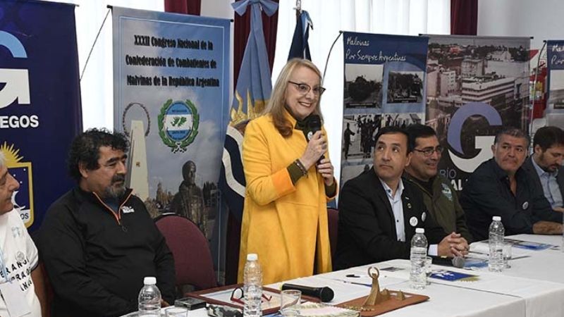 Río Gallegos es la sede del Congreso Nacional de Combatientes de Malvinas