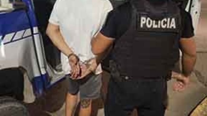 Rompió la vidriera y lo detuvieron