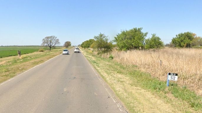 Vecino de Villa Nueva murió en el acto al ser embestido en la ruta 9
