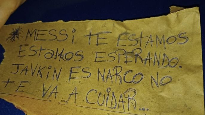 Balearon un supermercado de la familia Roccuzzo y dejaron una amenaza para Messi