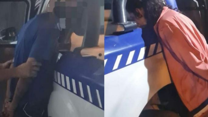 Los engancharon a la madrugada con una valija llena de ropa, alhajas y calzados