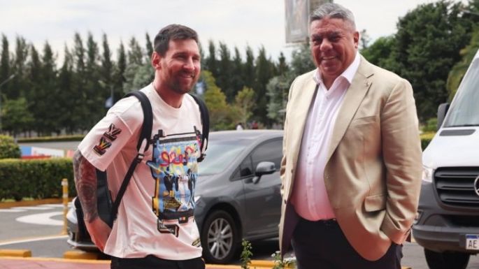 Tapia a Messi: "Hoy volviste a tu país como campeón del mundo"