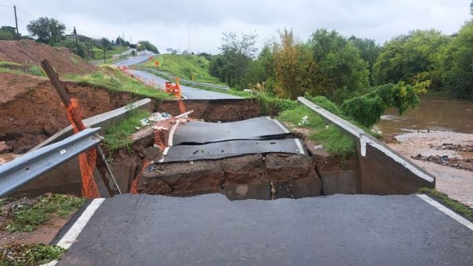 La lluvia destrozó la Costanera de Córdoba