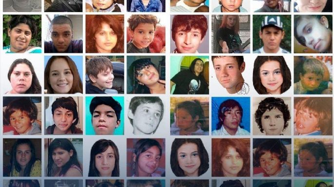 Durante el partido de la Selección difundirán la foto de 99 chicos perdidos