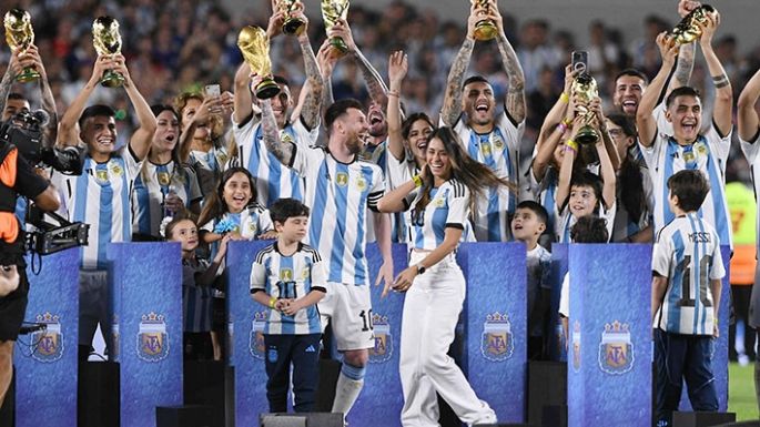 Con la sonrisa de los campeones