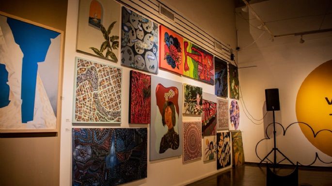 Hasta el domingo se podrán adquirir obras de artistas locales