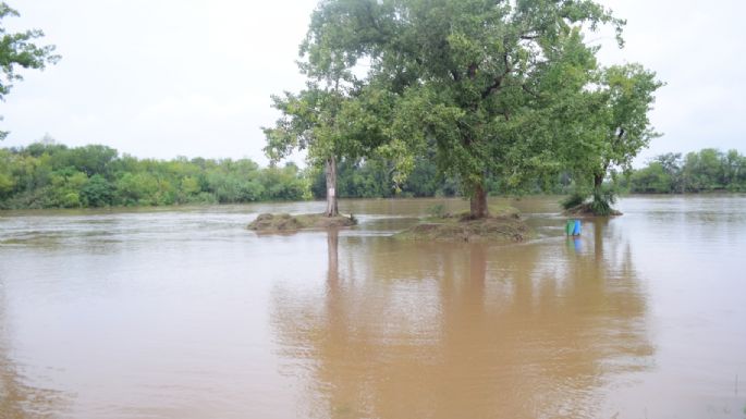 Varios sectores afectados por la crecida del río Ctalamochita