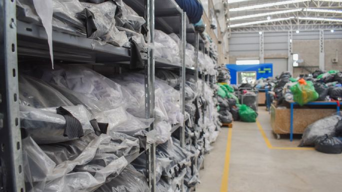 El Centro Verde Telas recuperó más de 5,6 toneladas de residuos textiles