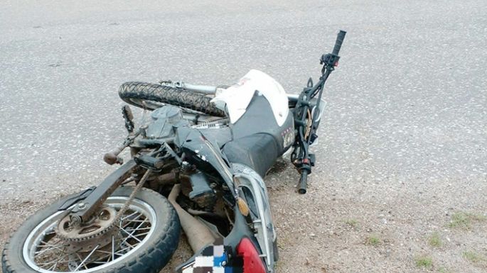 Motociclista con graves heridas, internado en la UTI del Pasteur