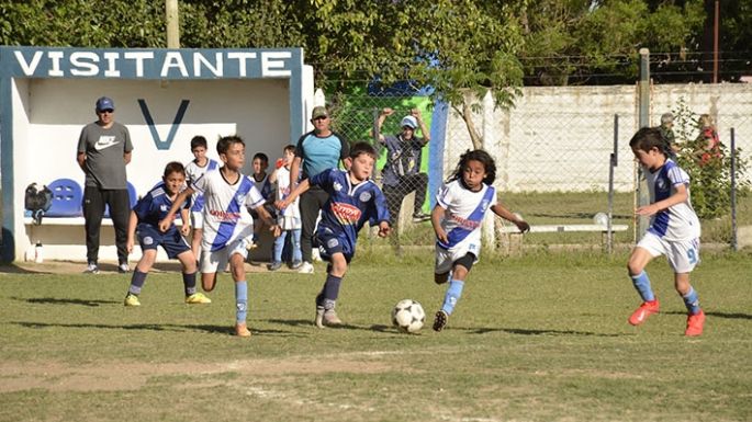 Baby fútbol: salen a jugar los niños