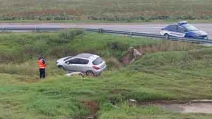 Robo y secuestro en la autopista