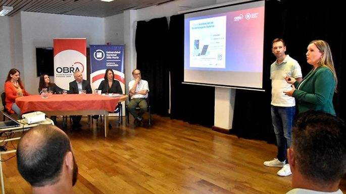 Presentaron las propuestas de formación profesional de la UNVM