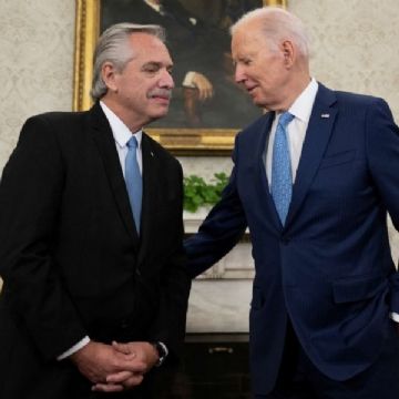 Alberto agradeció apoyo de EEUU en foros y propuso a Biden "trabajar juntos" por la paz en Ucrania