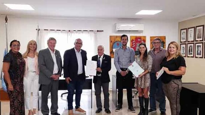 Visita del gobernador rotario