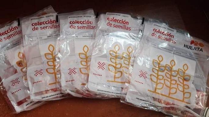 Comienzan a entregar los kits de semillas para la huerta propia
