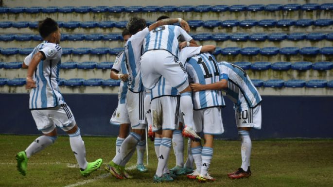 Argentina arrancó el Sudamericano Sub-17 de fútbol con un triunfo