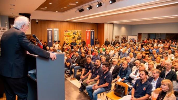 Homenajearon a Alfonsín y Ubaldini por los 40 años de democracia