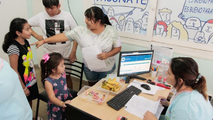 Más de 650 niños y adolescentes pudieron completar sus fichas médicas
