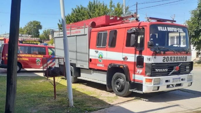 Un artefacto generó un principio de incendio en una casa