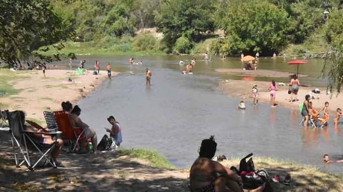En busca de alivio en las aguas del Ctalamochita