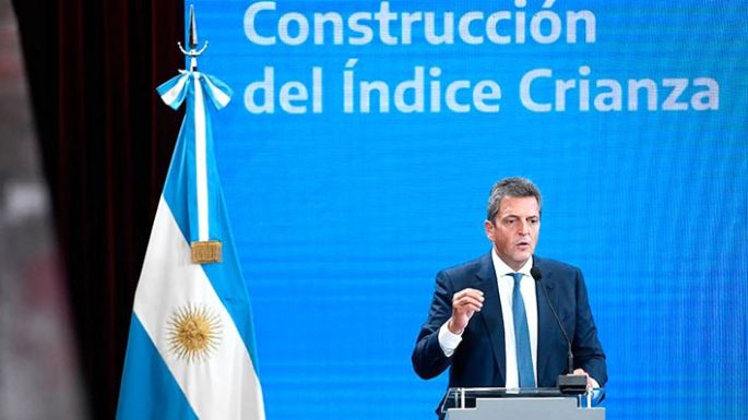 El ministro Massa presentó el nuevo índice Crianza