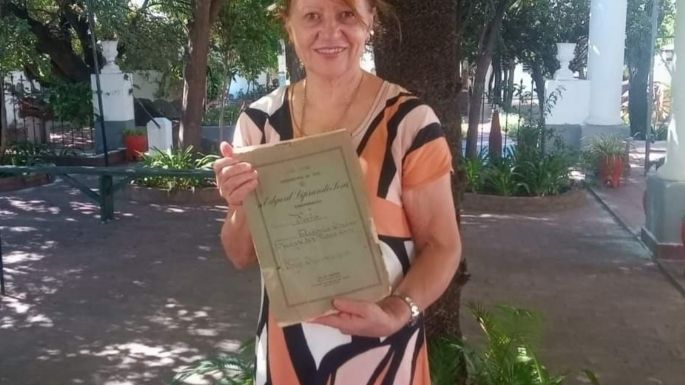 Una villanovense entregó material sobre la inmigración ucraniana en nuestra zona