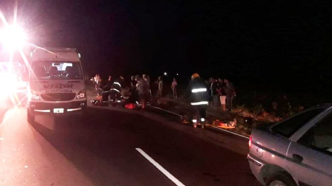 Motociclista y ciclista heridos a la salida de Oncativo
