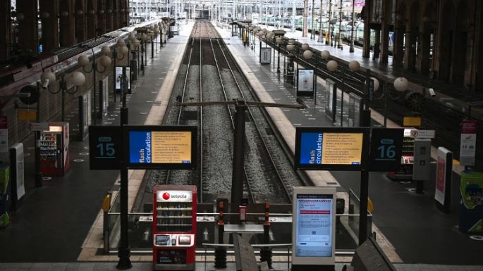 Francia: no van en tren, ni en avión